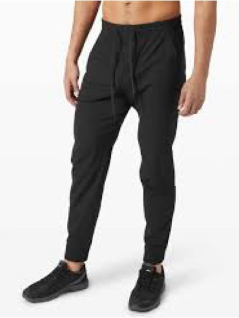lululemon athletica Men's Black Jogger Sweatpants 1071